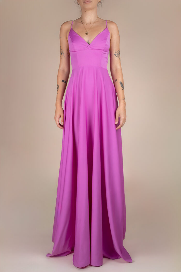 Rochie lunga Laurelie Sharp Purple - imagine 3
