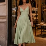 Rochie midi Lurisia Sage