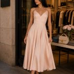 Rochie midi Lurisia Mandys Pink