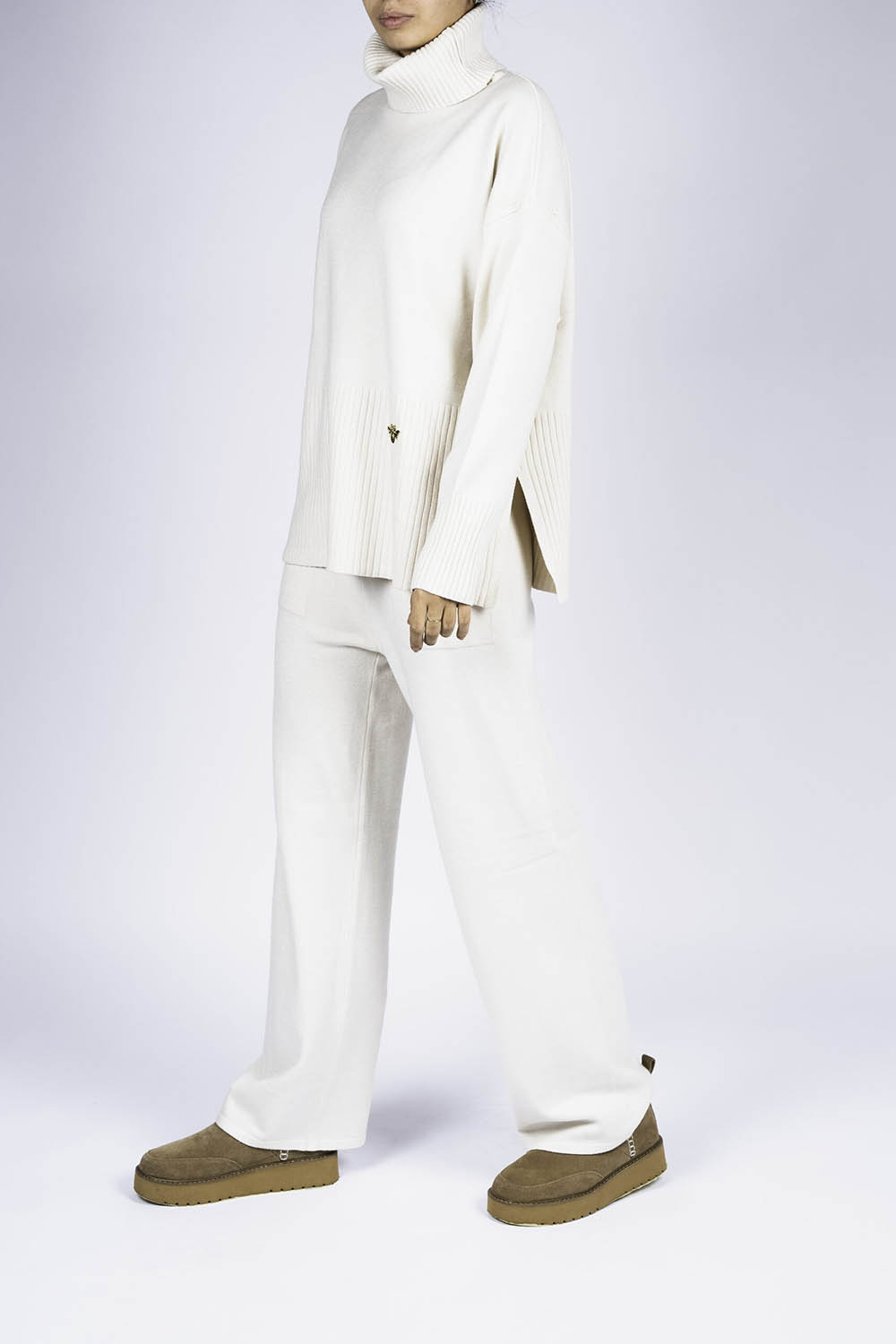 STEFANIA-FALL-2024-13-scaled Compleu casual din modal white - imagine 1