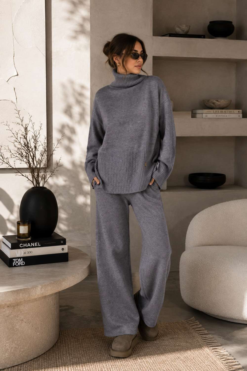 rosse7 (14) Compleu casual din modal - imagine 1
