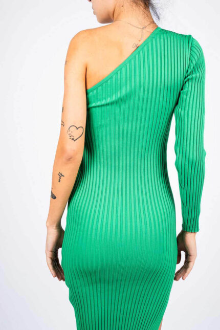 Rochie mulata asimetrica din tricot - imagine 4