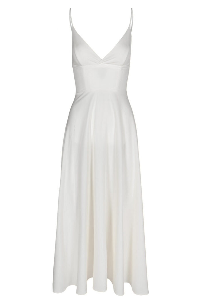 Rochie midi Lurisia White - imagine 2