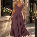 Rochie midi Lurisia Raspberry Glace