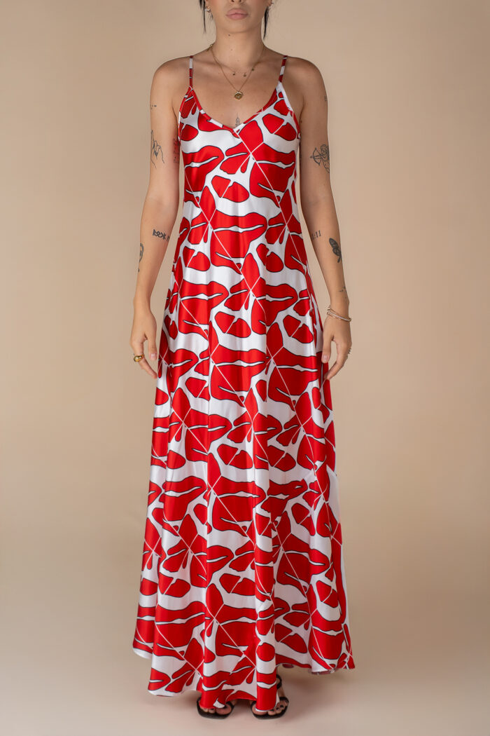 Rochie lunga A line - imagine 4