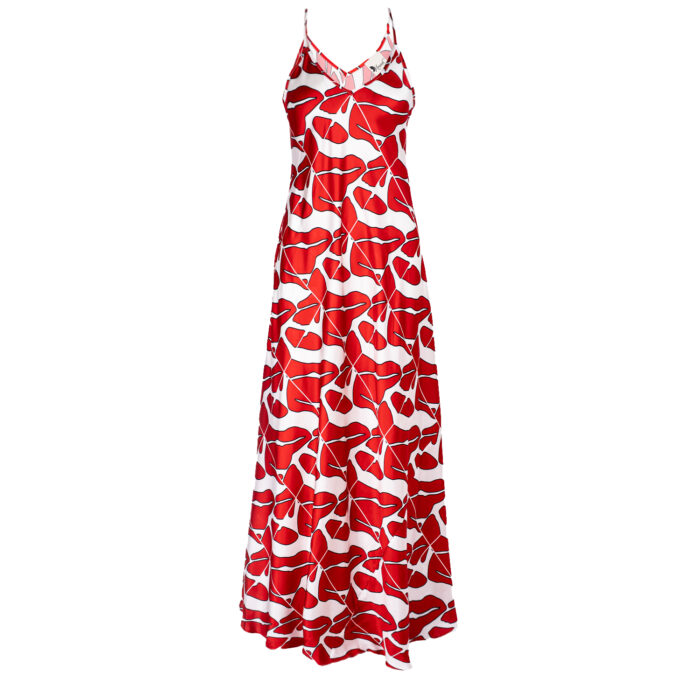Rochie lunga A line - imagine 3