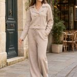 Compleu Beige din modal