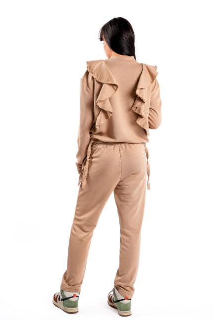 Compleu sport cu volane statement - imagine 2