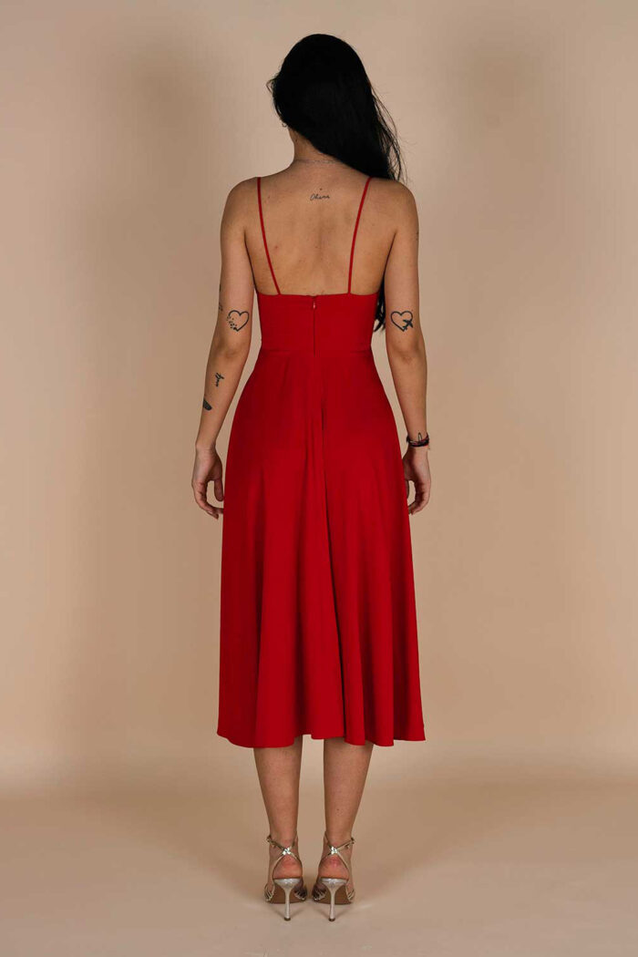 Rochie midi Lurisia Red - imagine 3